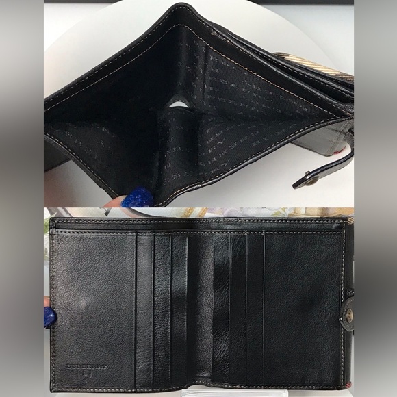 BURBERRY Signature Nova Check Trim Bifold Wallet ๐๐ฅ - Picture 6 of 17